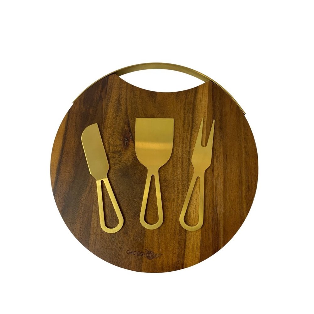 Choosy Chef Charcuterie & Cheese Board Convenient Magnetic Tools